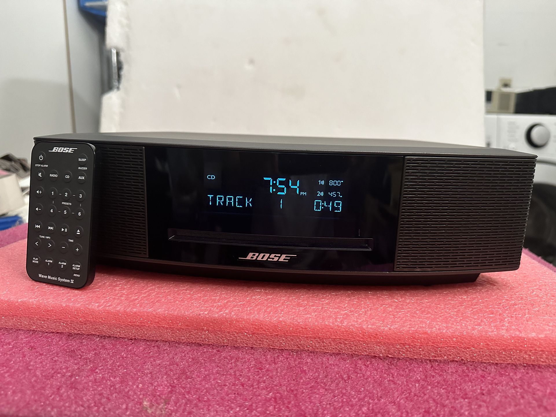 Bose Wave Sound Touch System IV Model 417788-WMS AM/FM RADIO, ALARM,CD PLAYER WITH REMOTE