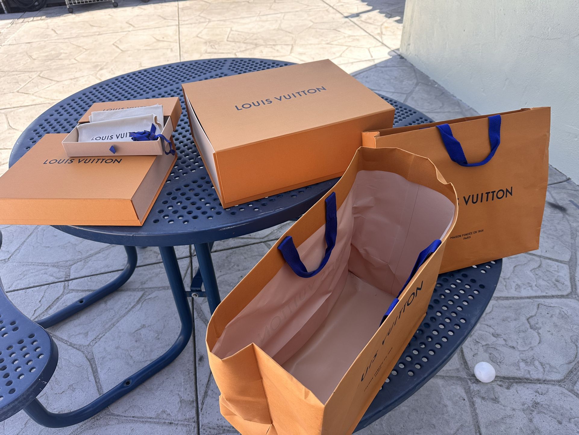 Louis Vuitton Empty Boxes And Bags