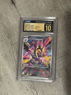 30th Toxtricity #134 CGC 10 PRISTINE Celebration Anniversary Pokemon Slab