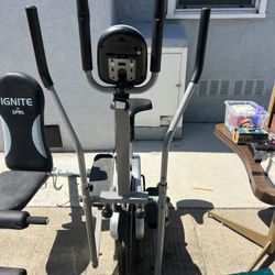 Stationary Elliptical, Exercise Bike