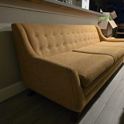 MID CENTURY STYLE 3 CUSHION SOFA