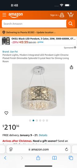 Pendant Led  Light Fixture 