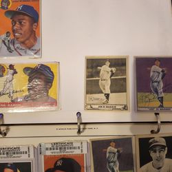 Baseball Cards And Coins 