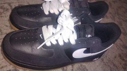 Airforce 1 With Sued Sides