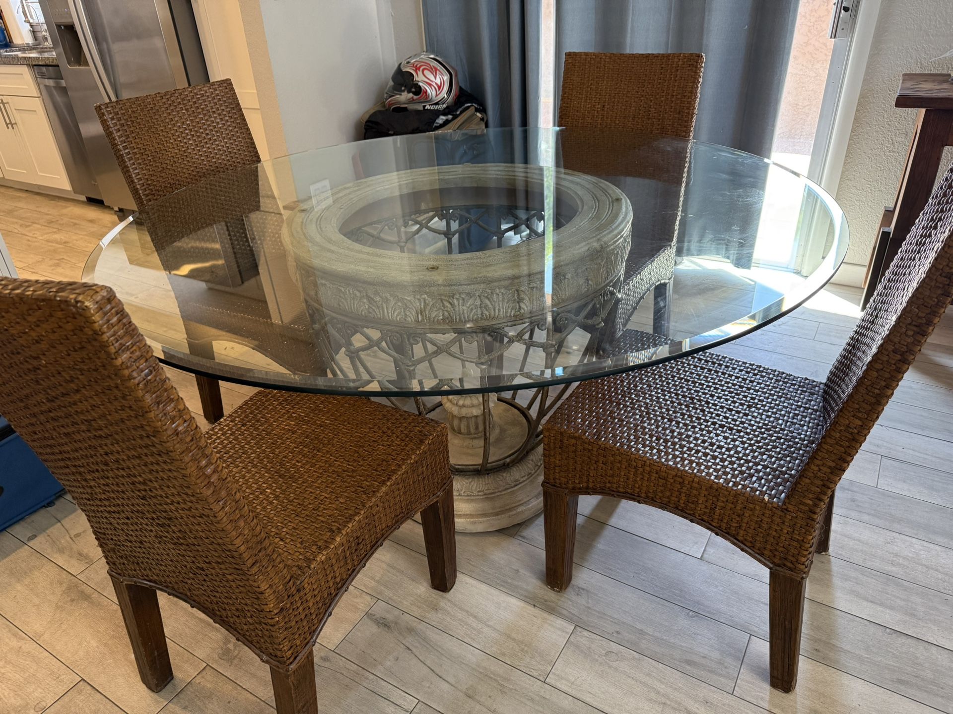 Glass Dining Table