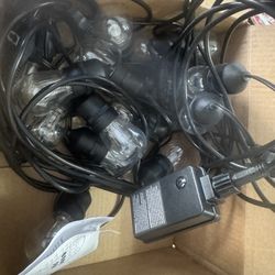 HBN 48ft Outdoor String Lights RGBW-Remote Controlled Outside String Lights Multicolor, 15 LED Bulbs Shatterproof & Dimmable, IP65 Waterproof & Extend