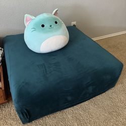 Huge ottoman With velvet Cover 