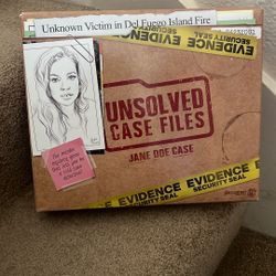 JANE DOE UNSOLVED CASE FILES GAME NEW UNOPENED