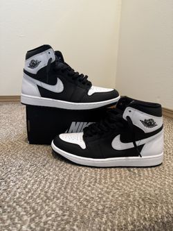 Air Jordan 1 OG High  ‘White/Black/White’ Sz. 9.5