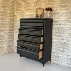 Modern Dresser - Highboy - Tall Chest - MCM Furniture - Dresser Set - Bedroom Set 