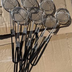 7 Pcs Cooking Tool Kitchen Stainless Steel Strainer Colander Spoon