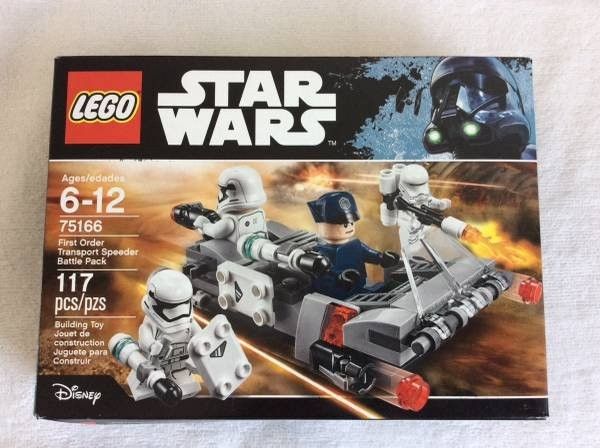 LEGO Star Wars First Order Transport Speeder Battle Pack 75166 Buildin