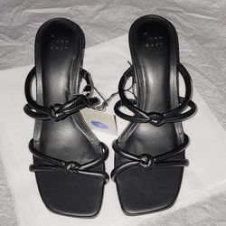 A New Day Jet Black/Romy Heels