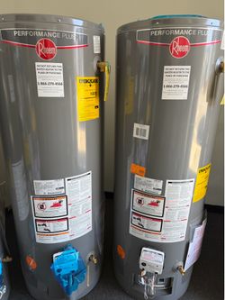 Propane electric natural gas Water Heater Rheem