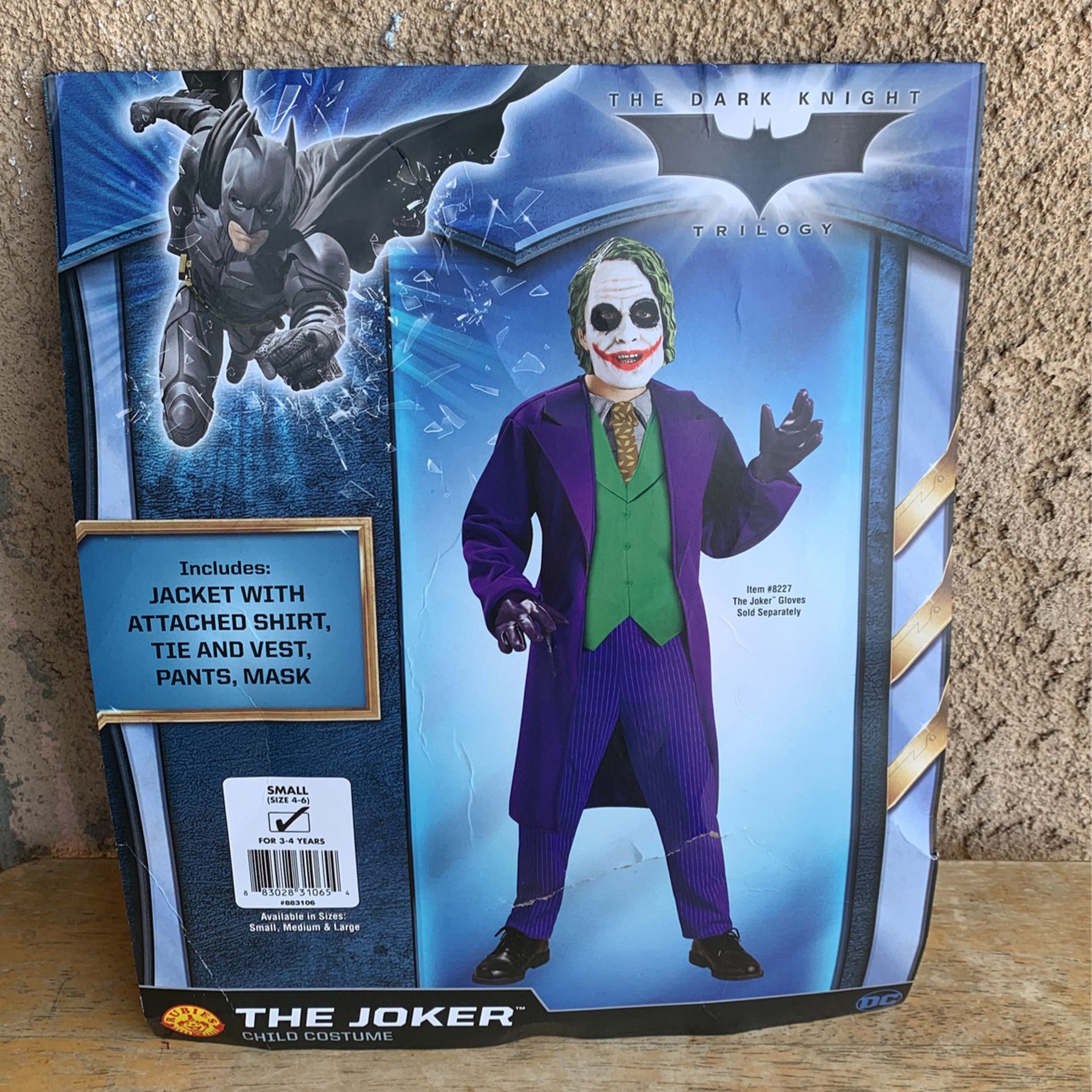 the dark knight joker costume