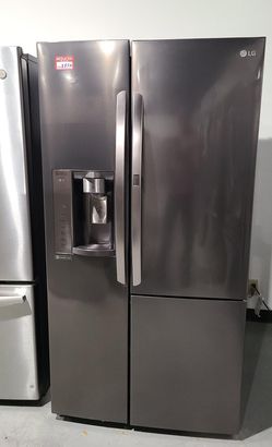 LG Side-by-Side Stainless Steel Fridge
