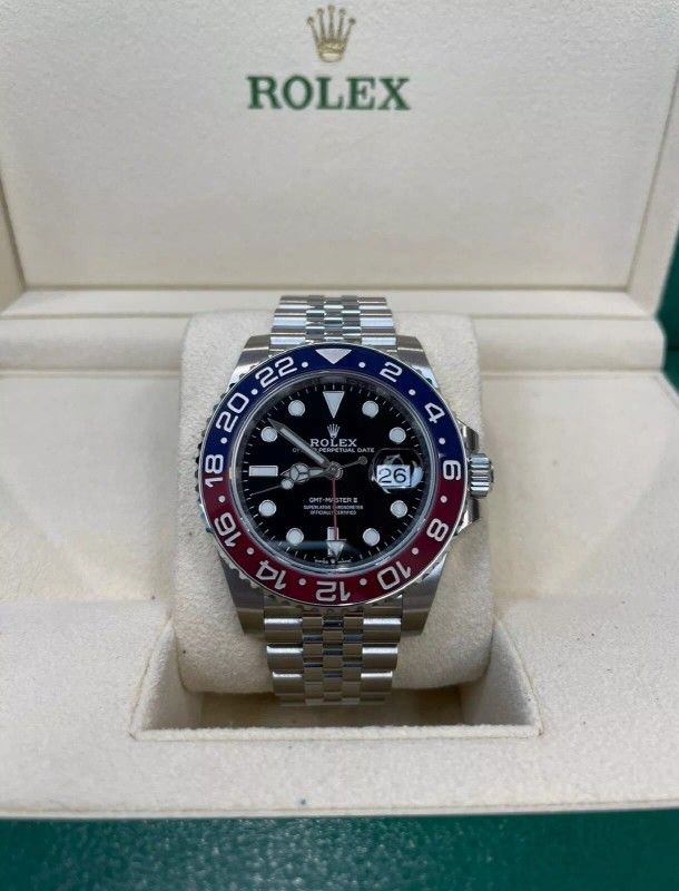 Rolex GMT-Master II Men's Black Watch - 126710BLRO