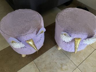 Cute Purple Stools