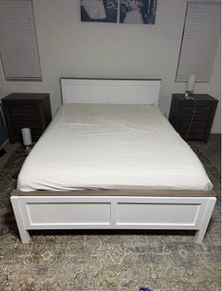 Queen bed frame