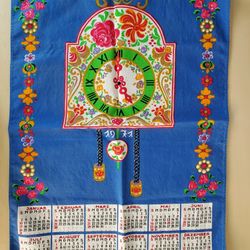 1971 Esso Calendar Tapestry