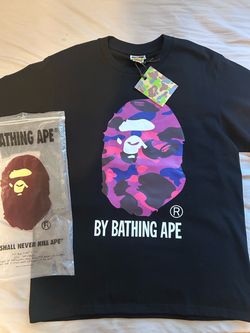 BAPE By Bathing Ape Camo Logo T-Shirt