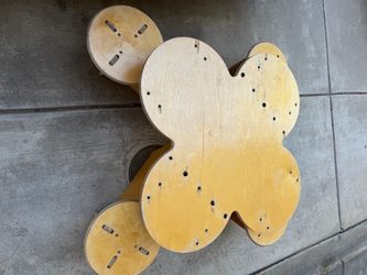 Wooden activity table for toddlers $20