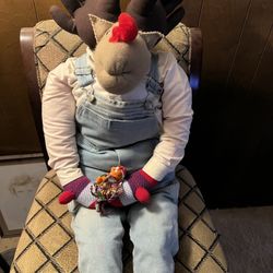 Rudolph Country Christmas Handmade Reindeer