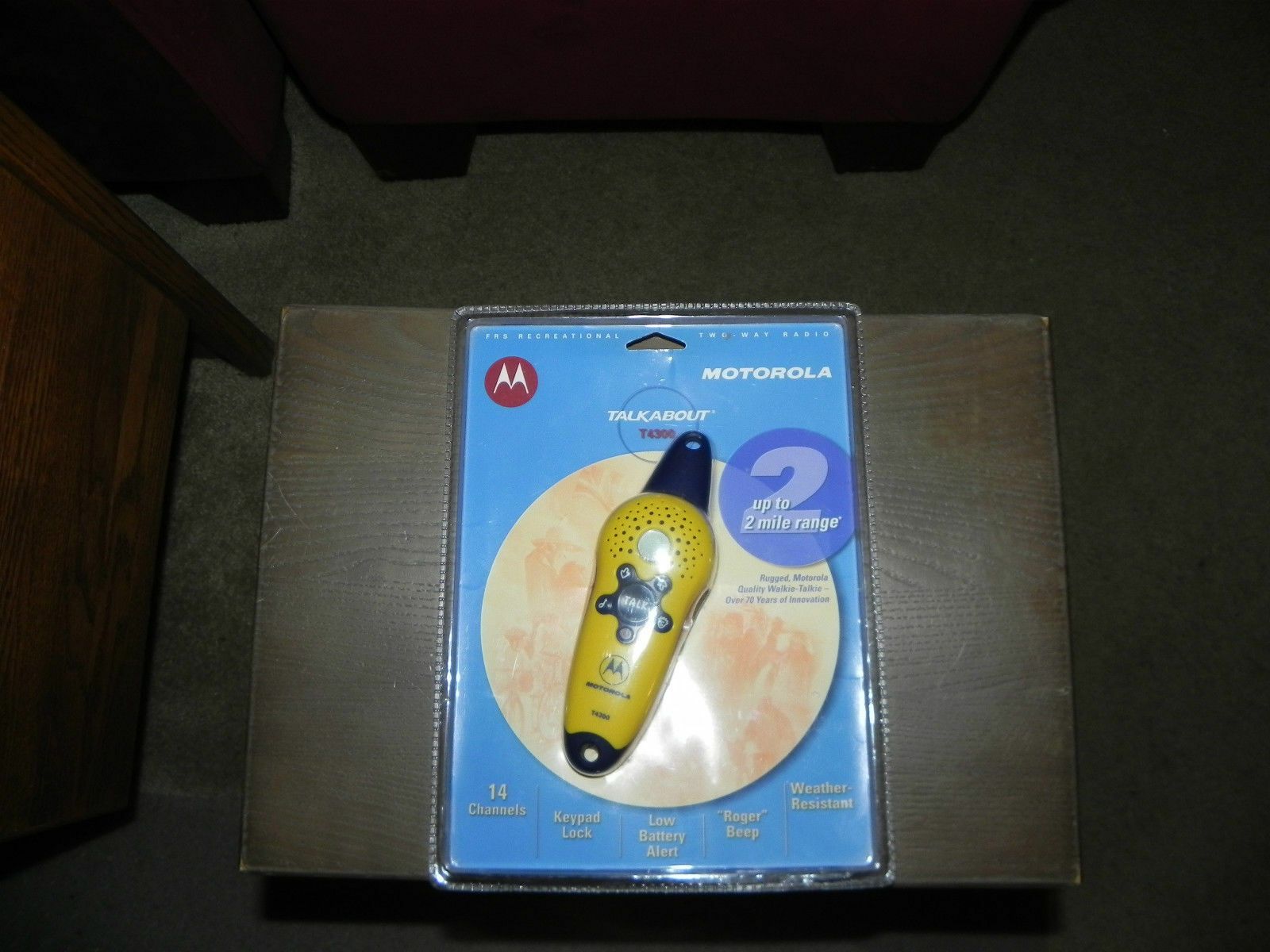 Motorola Talkabout Two-Way Radio Model T4300