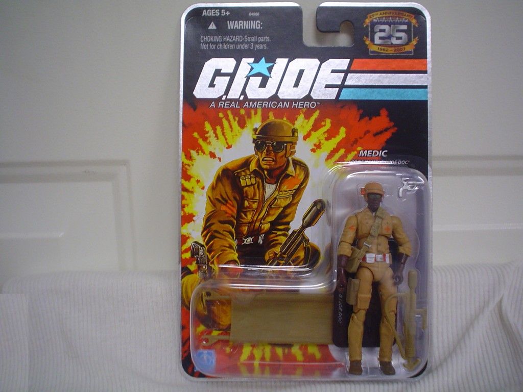 G. I. Joe 25th anniversary figure Mail-in Doc
