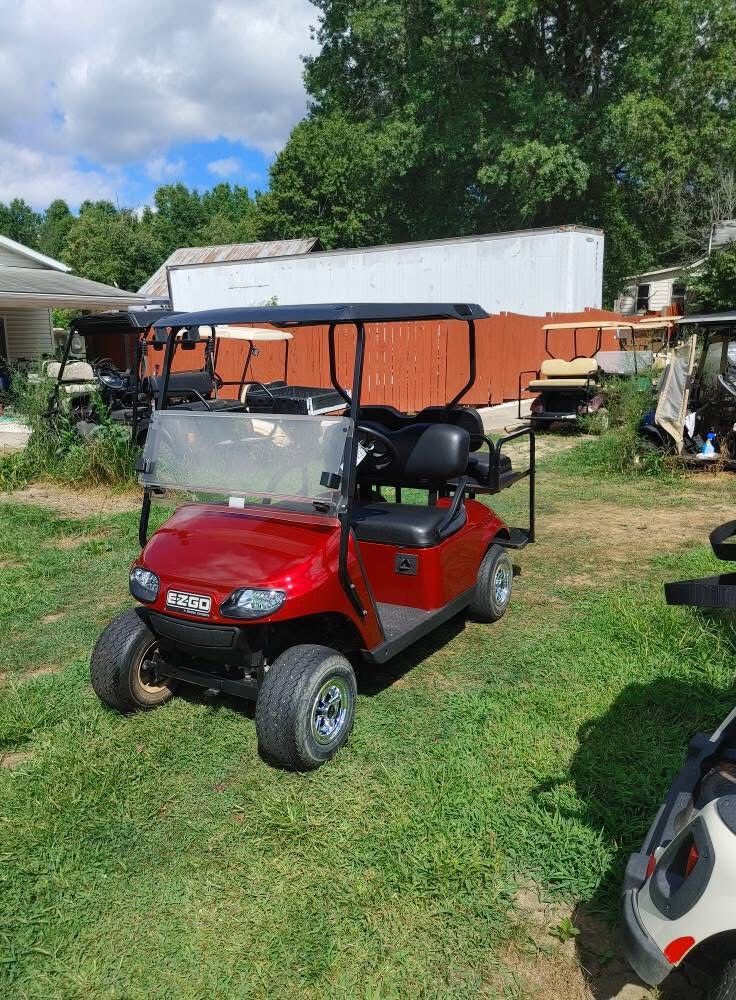2019 Red Ezgo Lithium Ion Golfcart