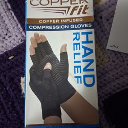 Copper fit gloves