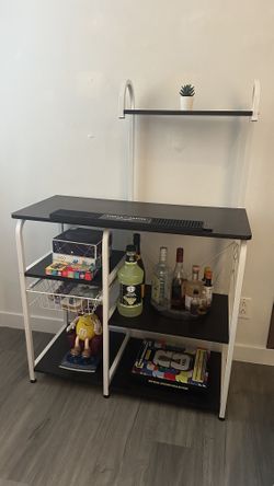 Utility Kitchen/microwave Cart/ Bar Cart