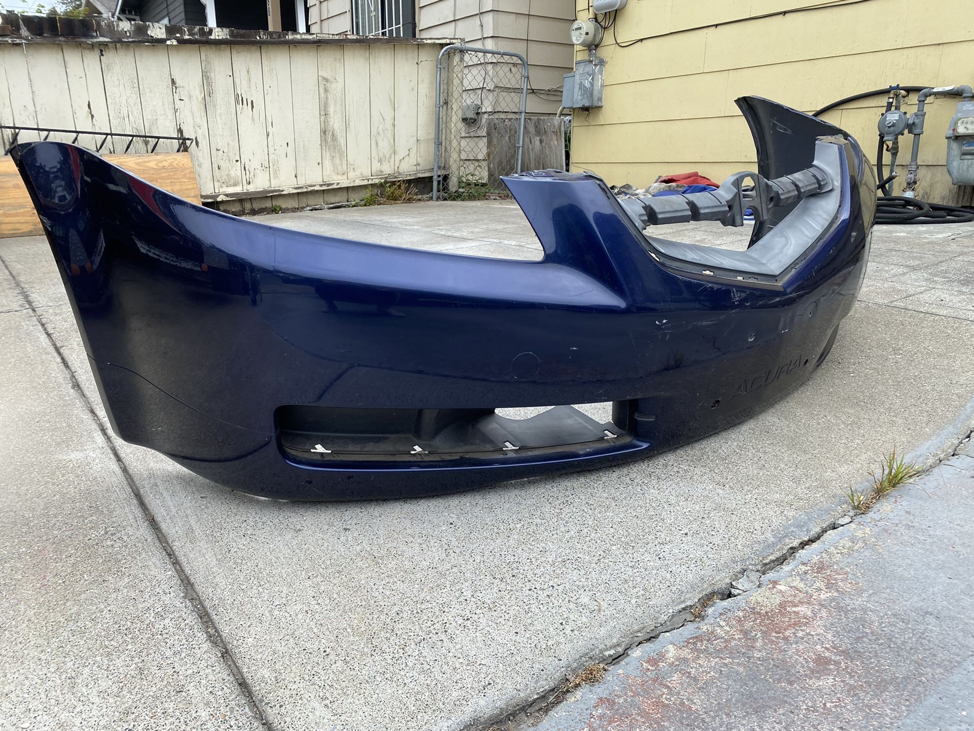 Acura TL 2006 Front Bumper Cover OEM B536-PC Blue