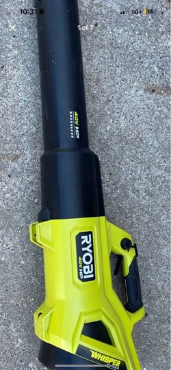 RYOBI 40V HP Brushless Whisper Series Leaf Blower – Never Used – Tool Only