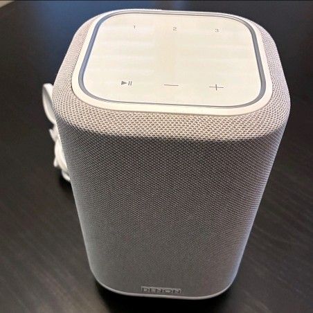 Denon Home 150 Powered Multi-room Smart Audio Speaker w Heos/Alexa/Google - Near NEW! - Sonos, Bose Style (MSRP $250)
