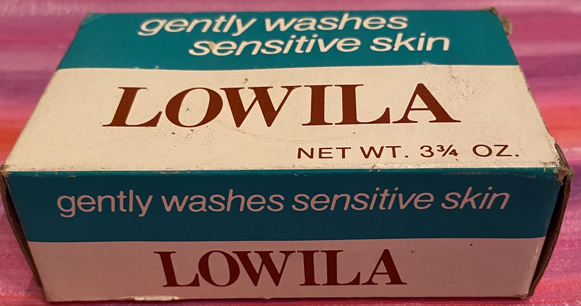 Lowila Bar Soap 3.75 oz for sensitive skin NIB Discontinued - Rare