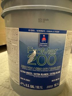 Pro mar 200. Sherwin Williams paint white