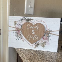 Cards And gifts Sign 