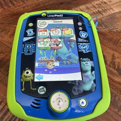 LeapFrog LeapPad 2 Explorer Monster's University Learning Tablet W Game & Case