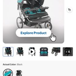 Double Jogger Stroller
