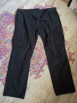 Black Denim CO. Cargo Pants
