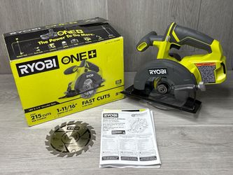 Ryobi PCL500 ONE+ 18V Cordless 5-1/2 Inch Circular Saw (A1D031835)