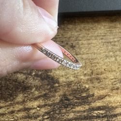 Anillo 💍 De Compromiso 10K Rose gold 