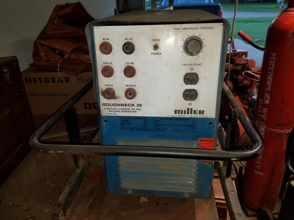 Miller Roughneck 2E Welder/Generator
