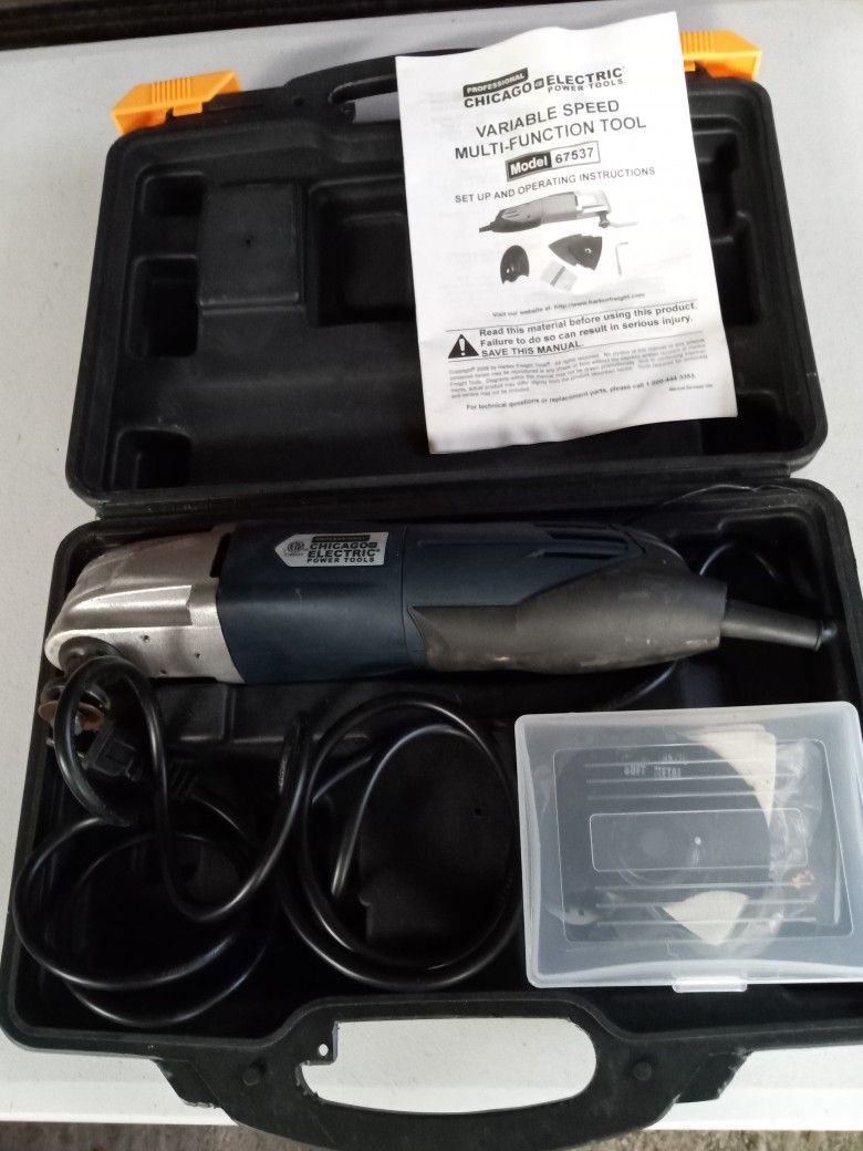 (Tools& Machinery) Variable Speed Multi Function Tool