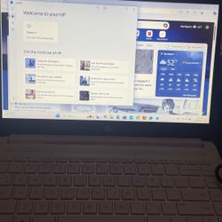 HP Intel Celeron 14" Snowflake 4 GB White Laptop