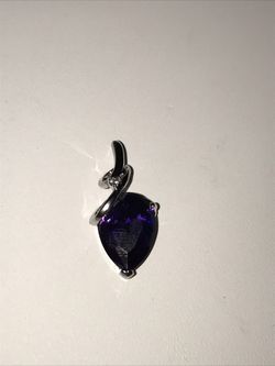 Amethyst pendant