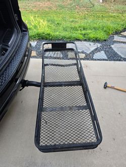 Hitch Mount Cargo Carrier Basket. PLZ READ DESCRIPTION