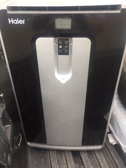 Haier portable air conditioner 13500 btu with remote control barely used works good