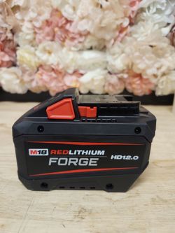 Milwaukee
M18 18V Lithium-Ion REDLITHIUM FORGE HD 12.0 Ah Battery Pack